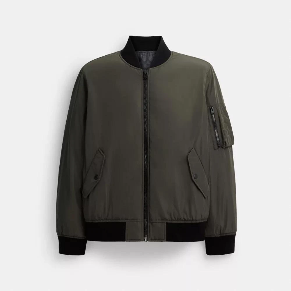 Coach Reversible Ma 1 Jacket In Recycled Polyester 1