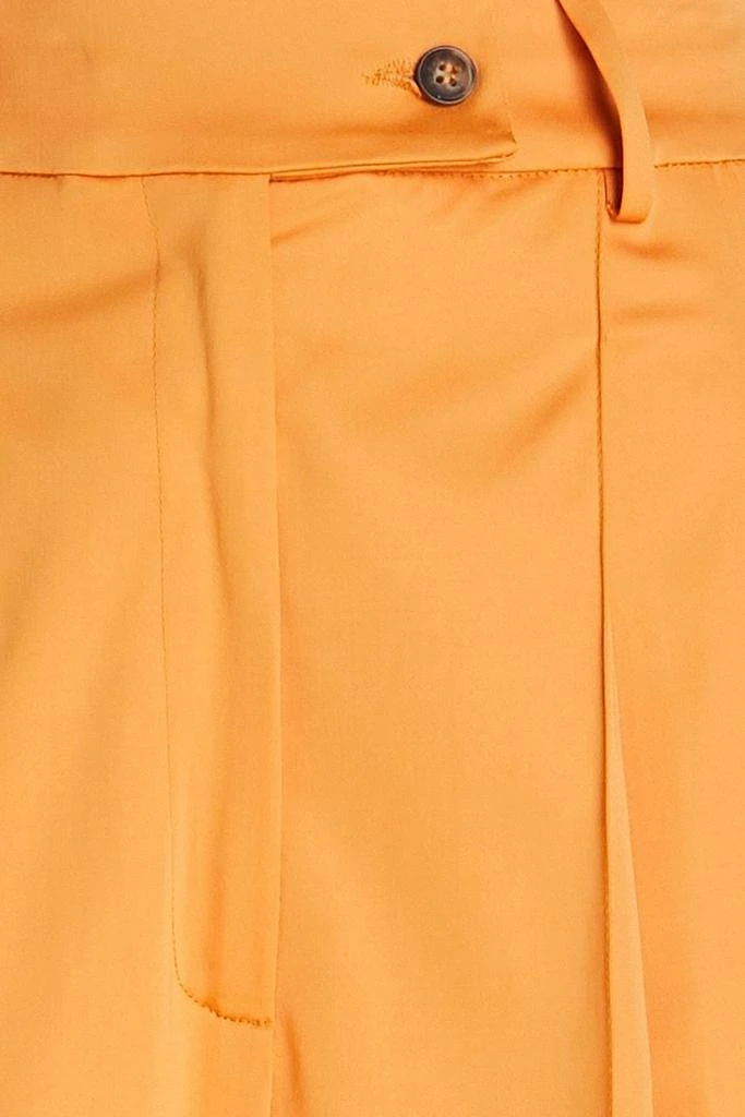 Loulou Studio Lehen pleated satin wide-leg pants 4