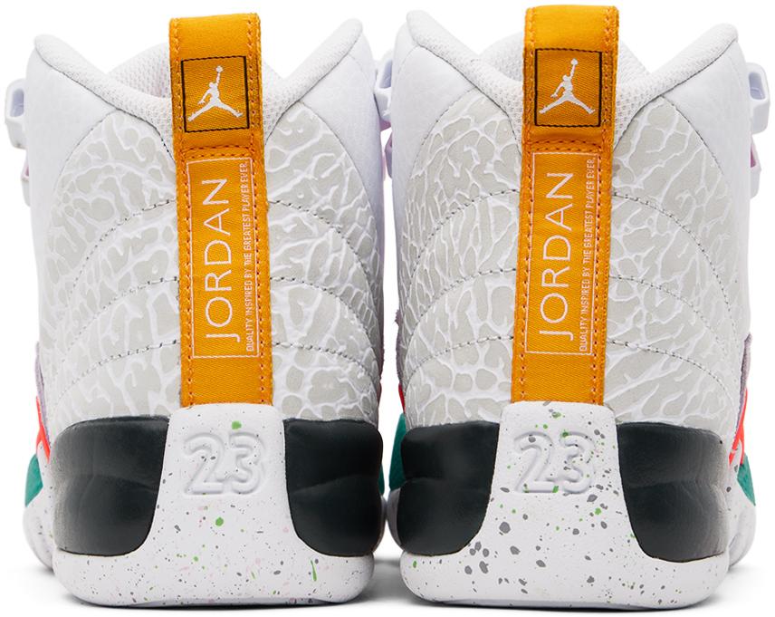 Nike Jordan Kids Multicolor Air Jordan 12 Retro Big Kids Sneakers