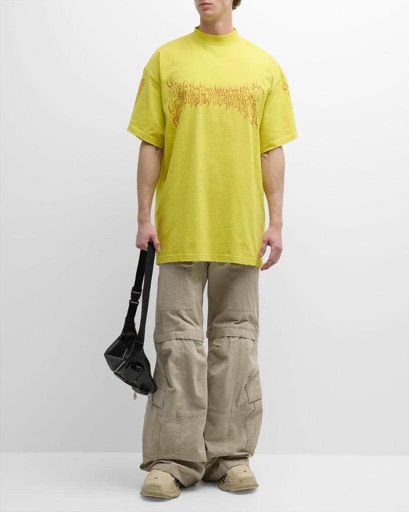 Balenciaga Men's Darkwave Oversized T-Shirt 2