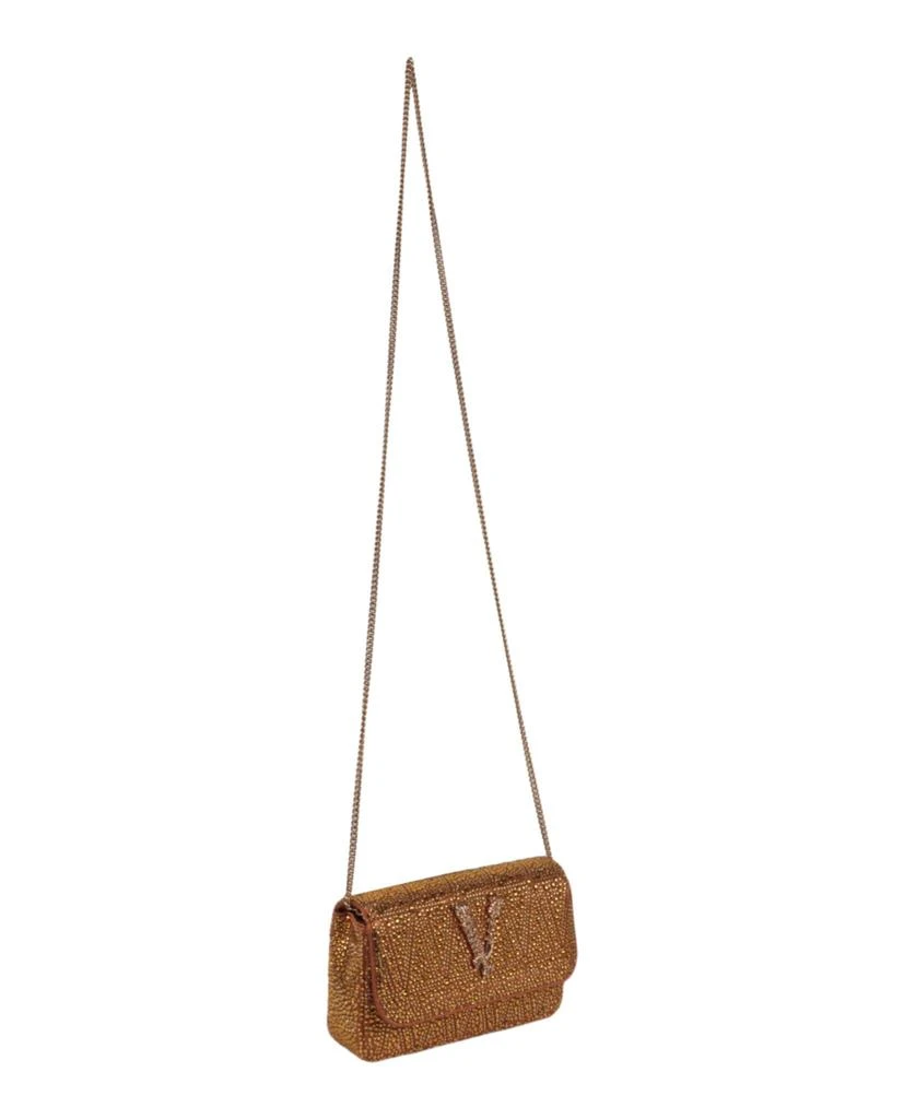 Versace Mini Crystal Virtus Crossbody Bag 4