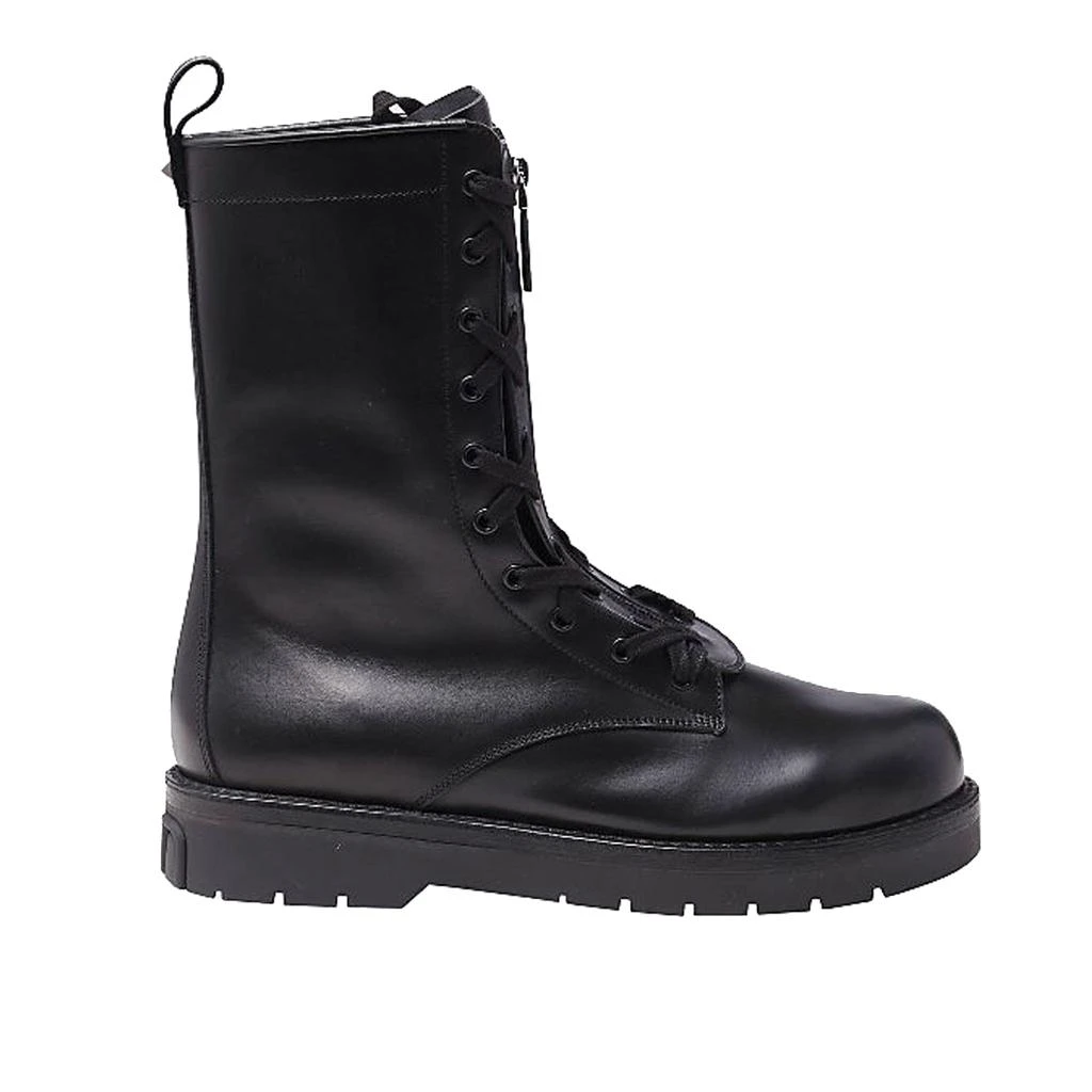Valentino Valentino Garavani Combat Leather Boots from T.Luxy