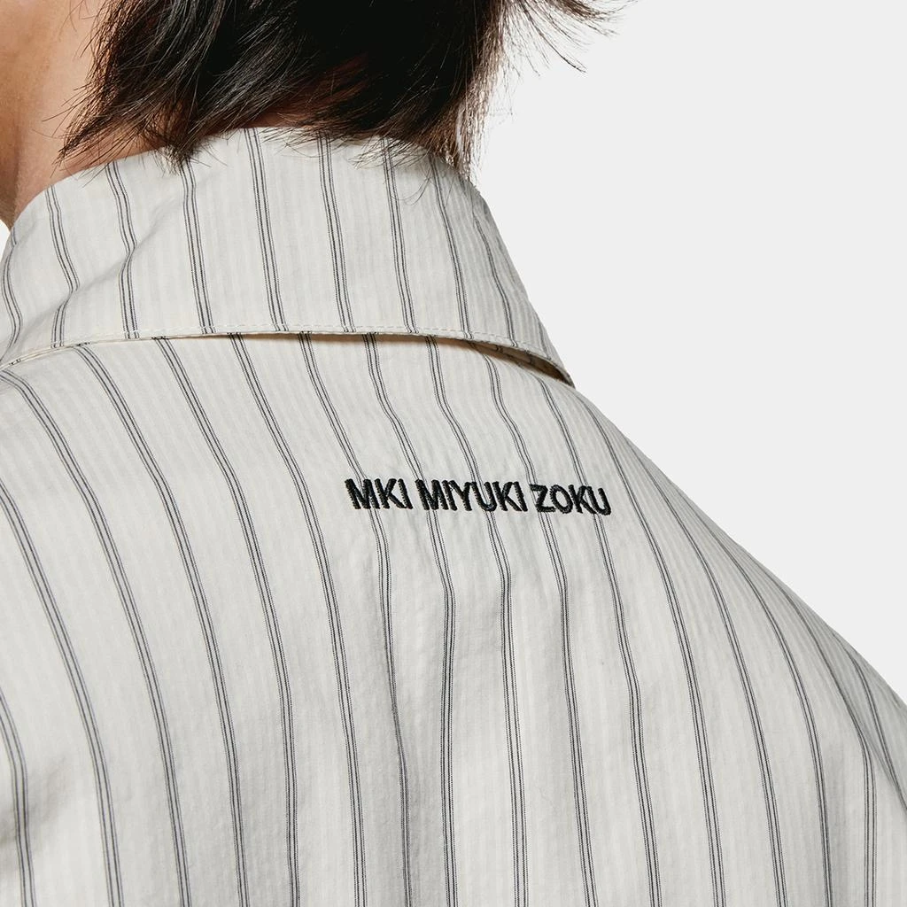 MKI Miyuki Zoku MIYUKI ZOKU Box Cottton-Seersucker Dress Shirt 4
