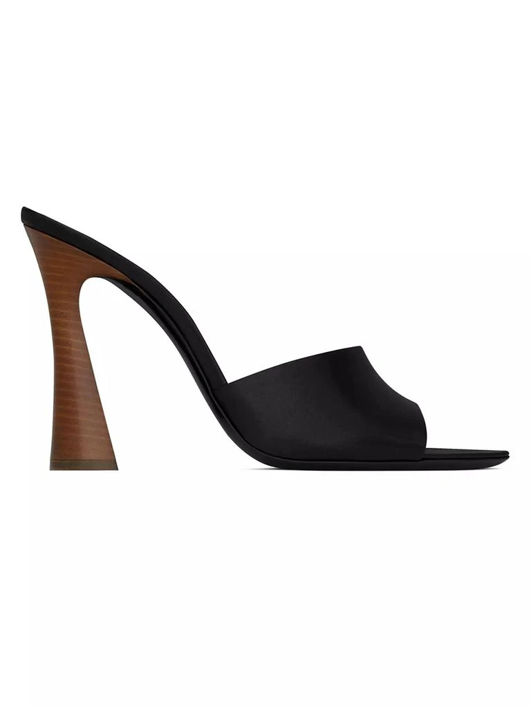 Yves Saint Laurent Suite Mules in Smooth Leather 1