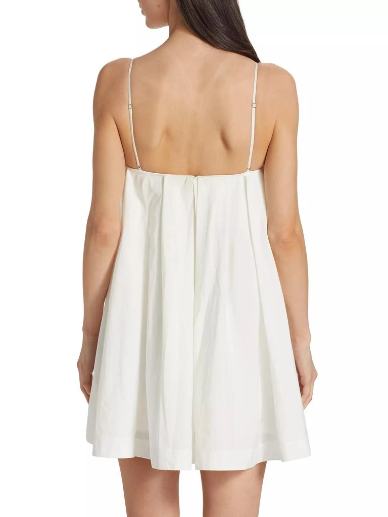 Jonathan Simkhai Kendall Pleated Mini Shirtdress 5
