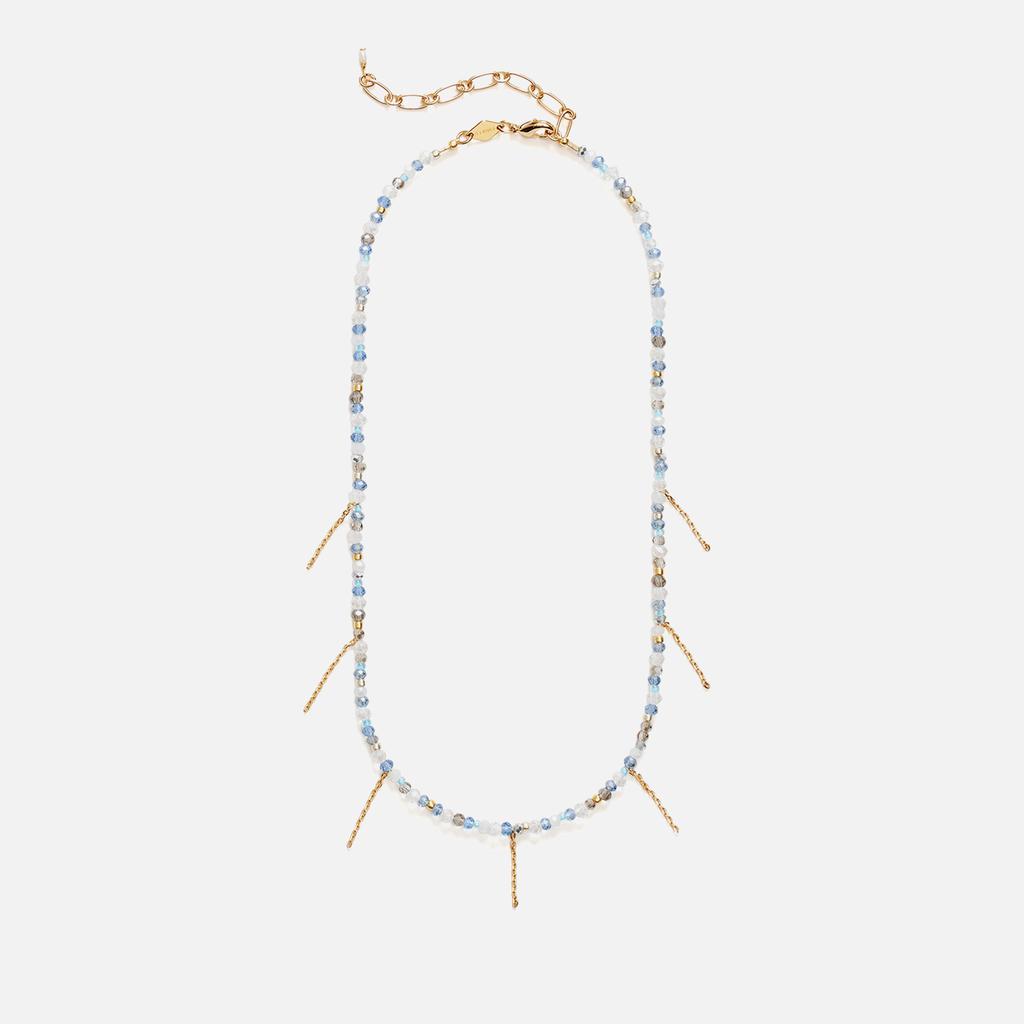 Anni Lu Anni Lu Silver Lining 18-Karat Gold-Plated Beaded Necklace