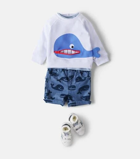 Stella McCartney Baby printed cotton jersey sweatshirt 2
