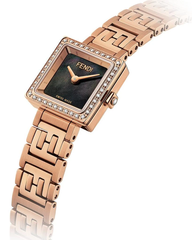 Fendi FENDI Women's Forever  Square Diamond Watch 2