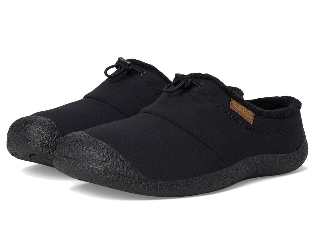 サンダル KEEN Men Sandals HOWSER III 1025552 BLACK Black Men's Howser III Slide | Black/Black Recycled | KEEN Footwear