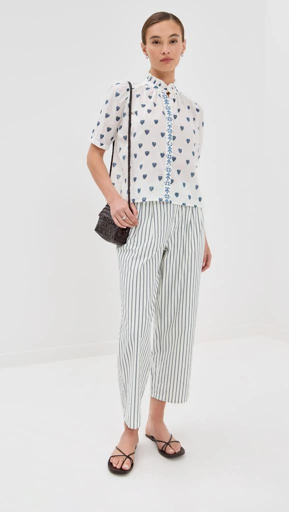 Alix of Bohemia Winn Indigo Heart Shirt 4