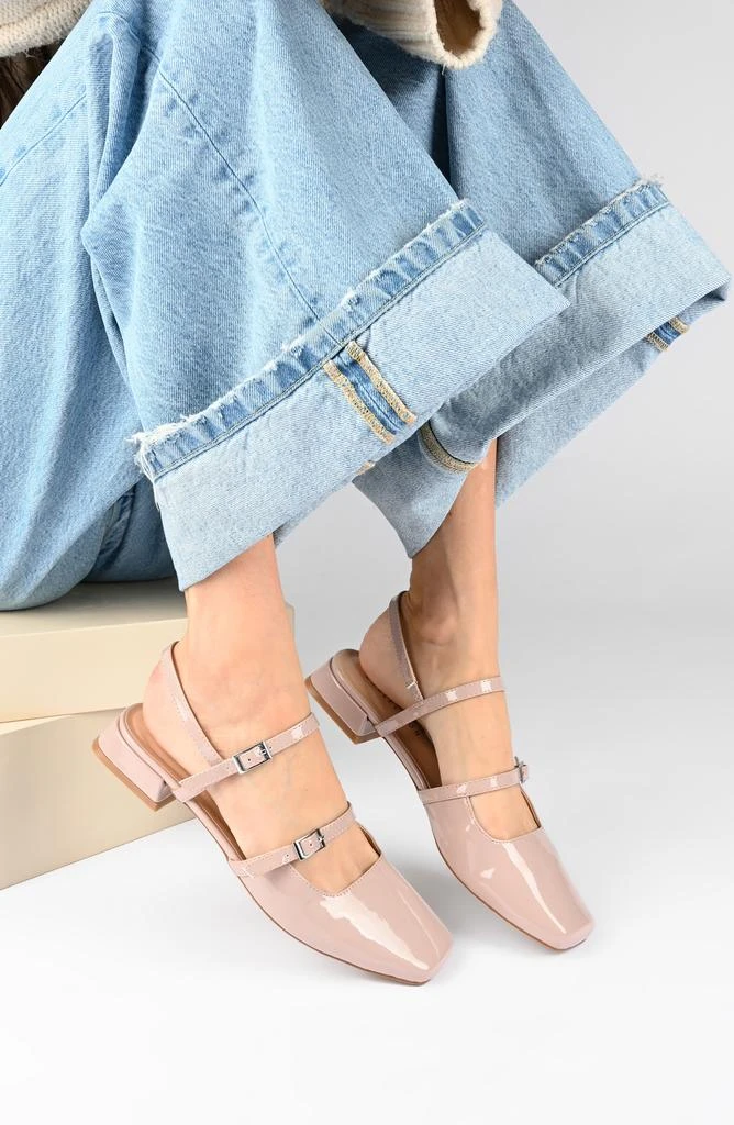 Journee Collection Gretchenn Slingback Mary Jane Pump 10