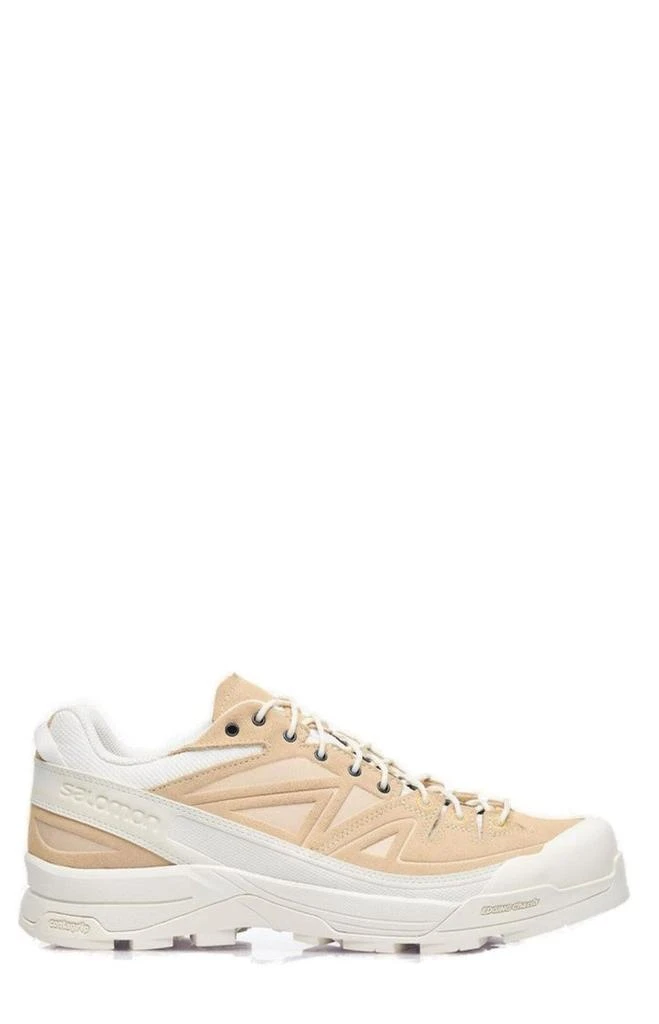 Salomon Low-Top Sneakers with Suede and Canvas Detailing