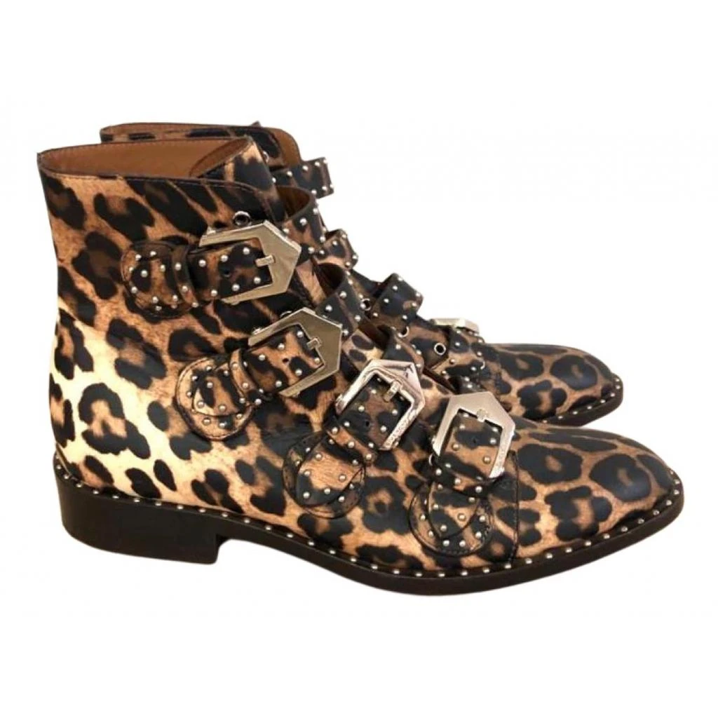 Givenchy Givenchy Leather buckled boots 1