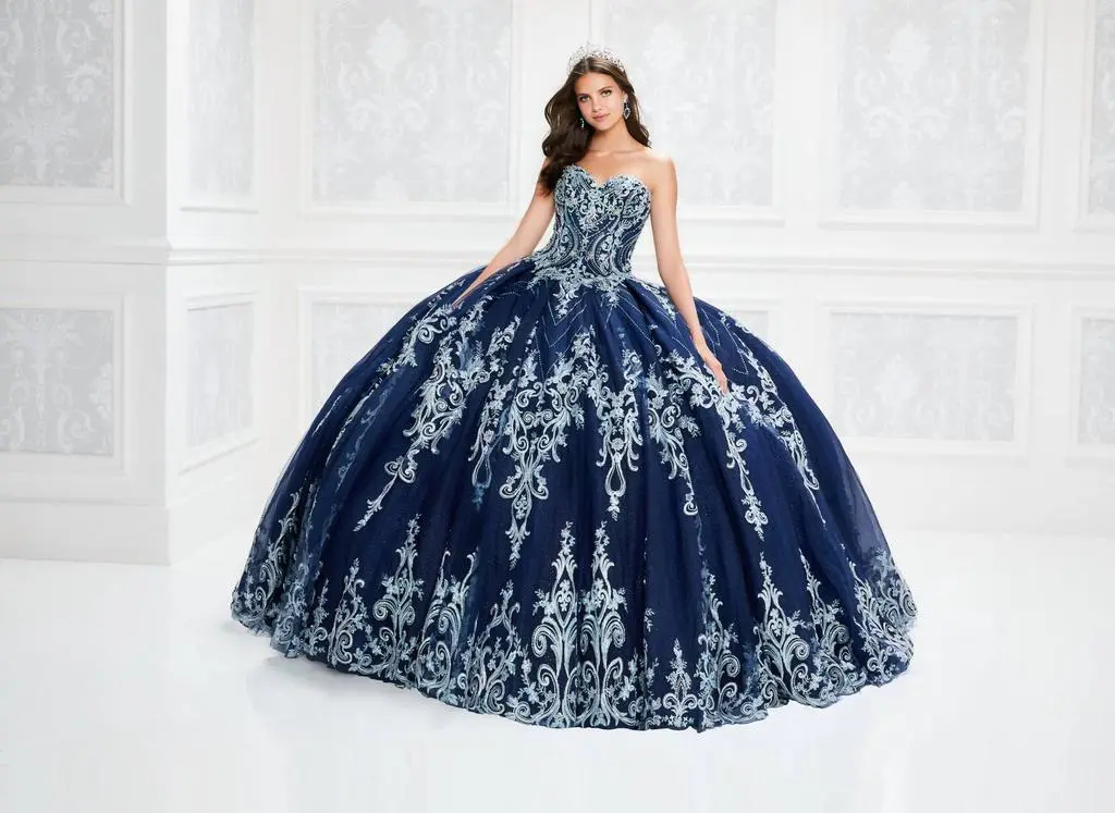 Princesa by Ariana Vara Princesa By Ariana Vara - Strapless Embroidered Ball Gown