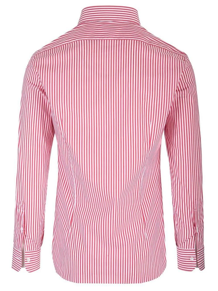 BARBA Barba Stretch Striped Shirt 2