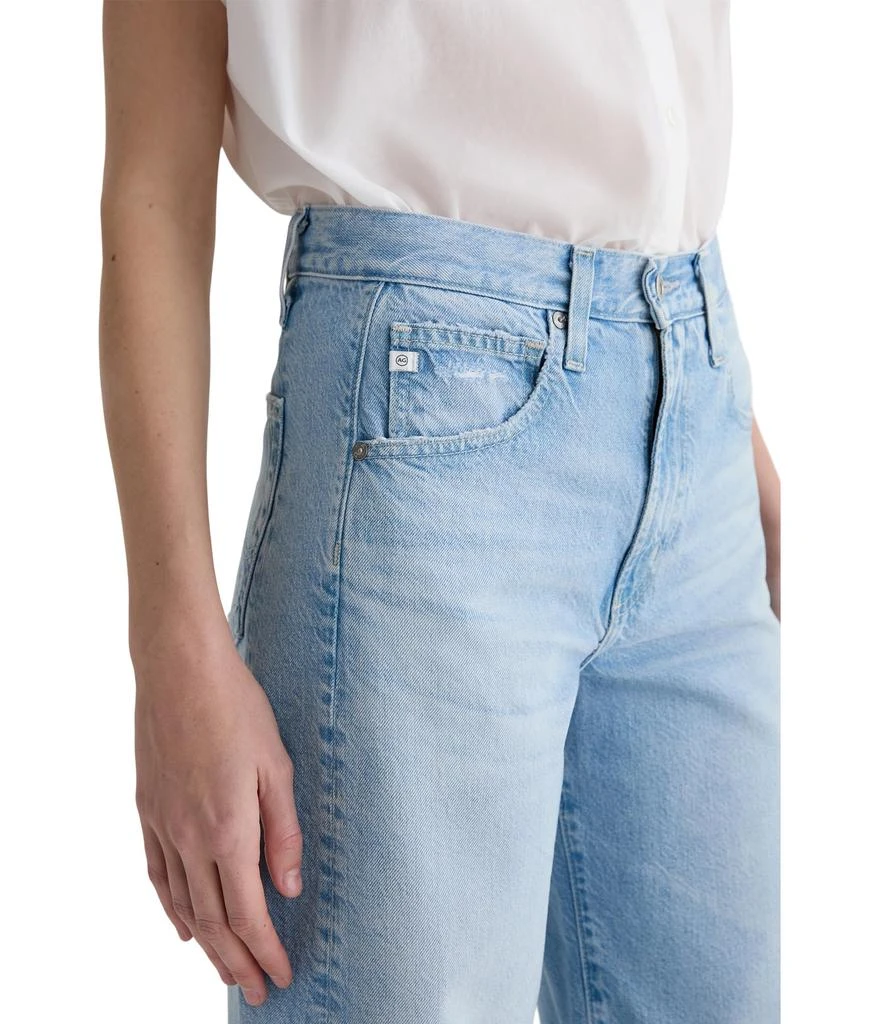 AG Jeans Hattie High-Rise Barrel in Allusion Destructed 4