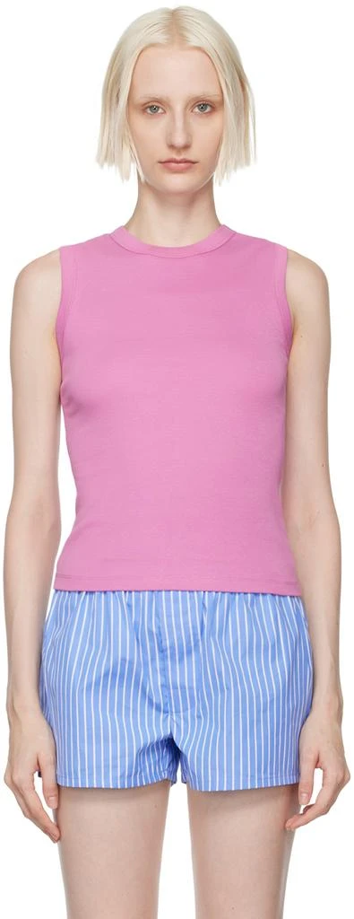 FLORE FLORE Pink Esmé Tank Top 1