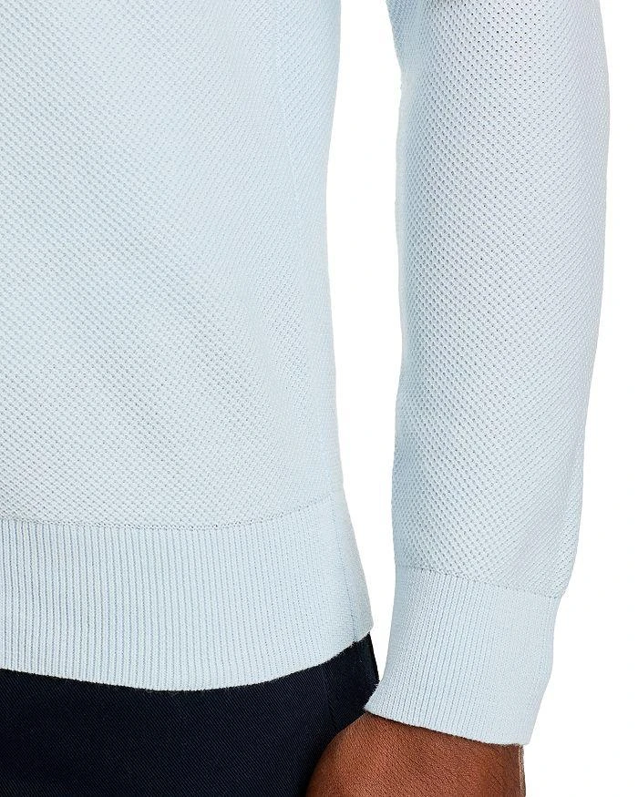 The Men's Store at Bloomingdale's Birdseye Knit Quarter Zip Sweater - Exclusive 5