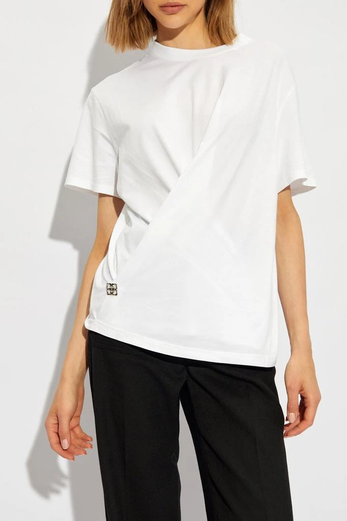 Givenchy Givenchy Cross-Over Crewneck T-Shirt 2