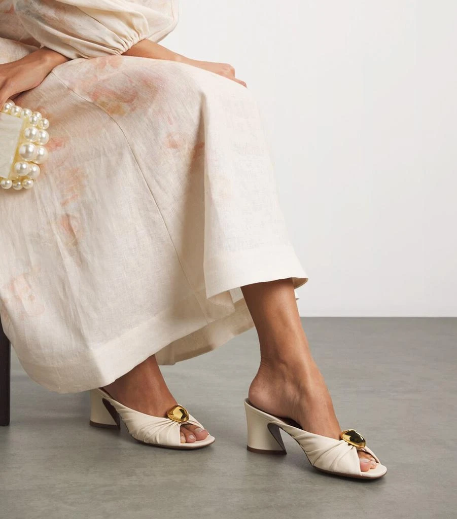 Zimmermann Leather Gleam Mules 65 2