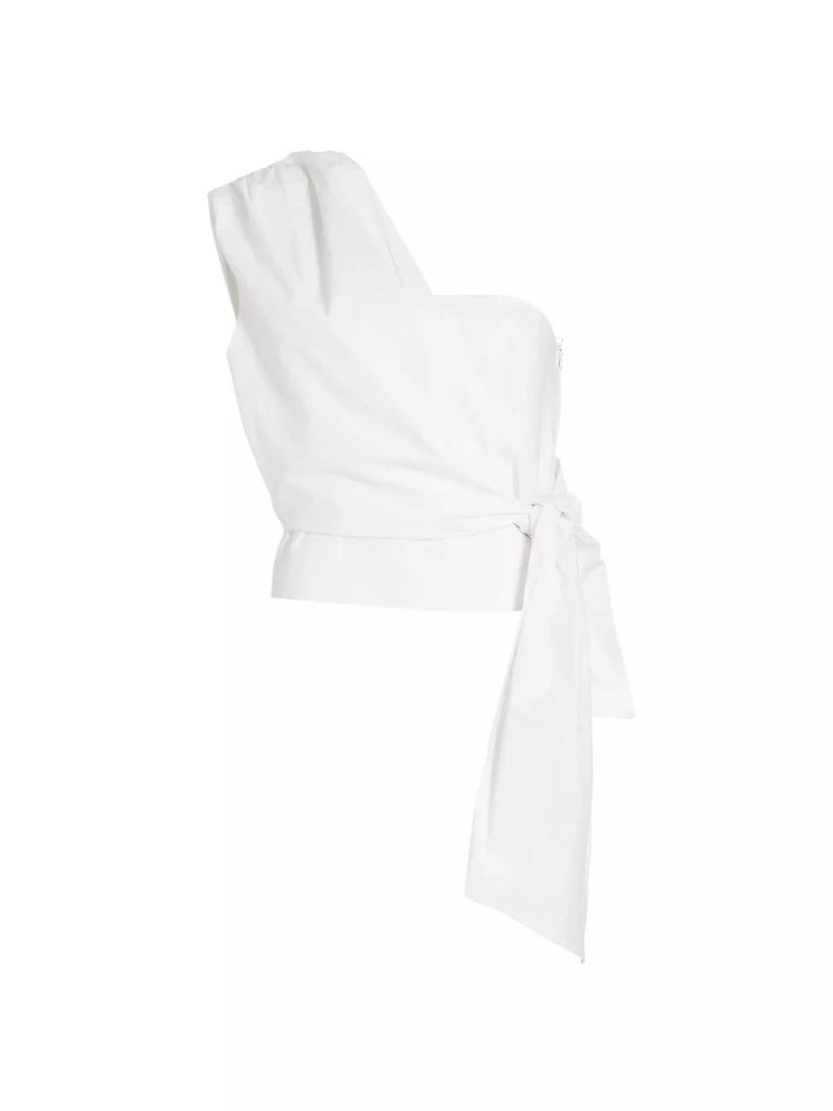 Hevron Dani Draped One-Shoulder Top 1