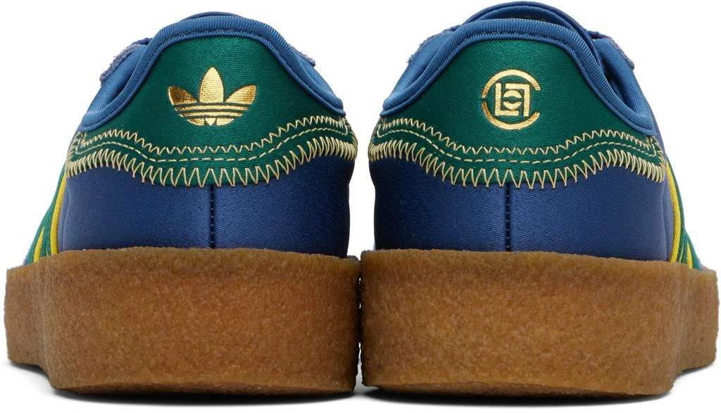 Adidas Navy & Green Edison Chen Edition CLOT Gazelle Sneakers 2