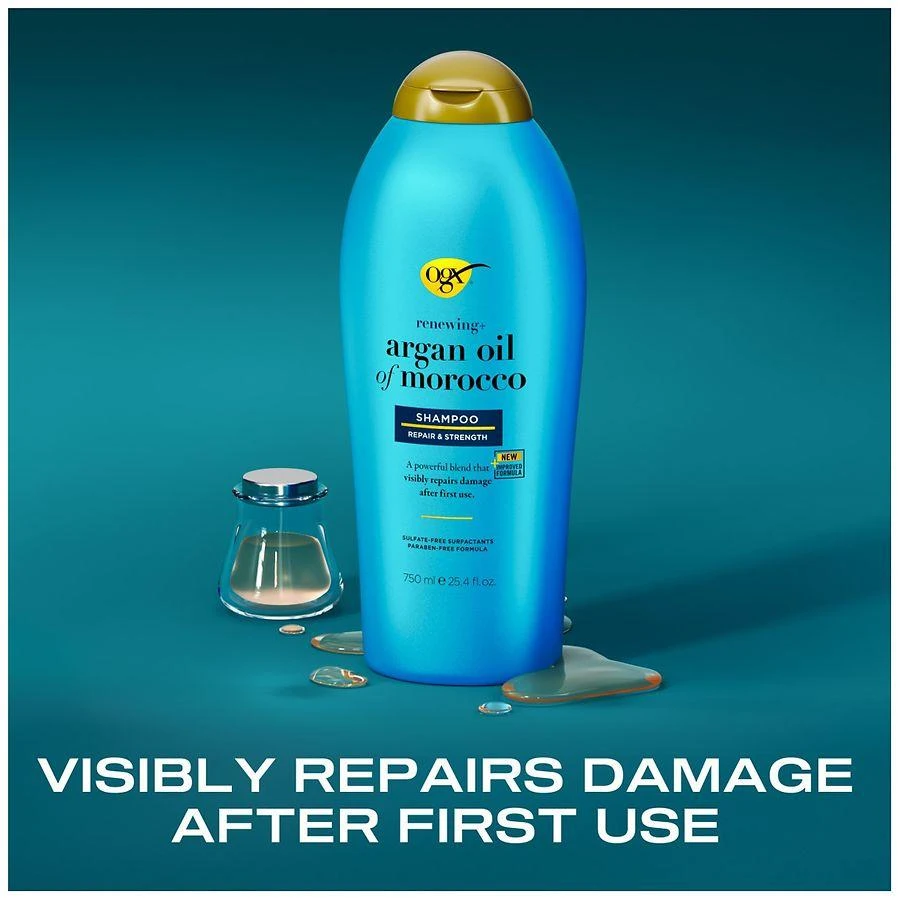 OGX Renewing + Argan Oil of Morocco Hydrating Hair Shampoo 4