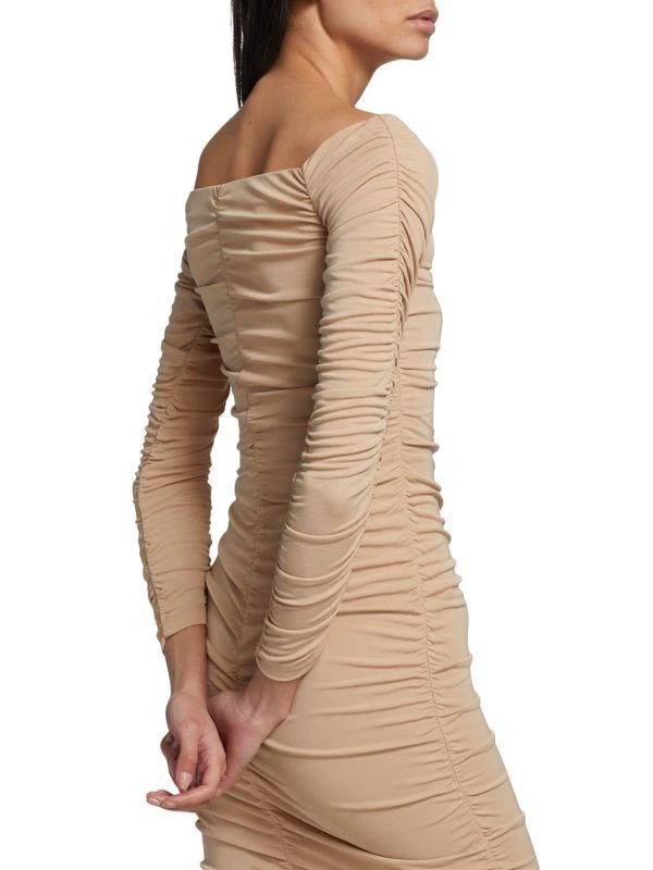 Zeynep Arçay Ruched Body-Con Midi-Dress 4
