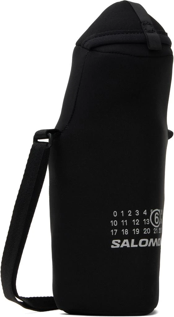 MM6 Black Salomon Edition Numeric Nylon Bottle Holder 2