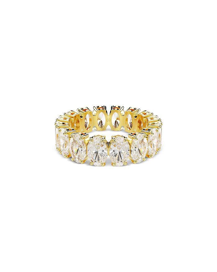 Swarovski Matrix Oval Crystal Eternity Ring