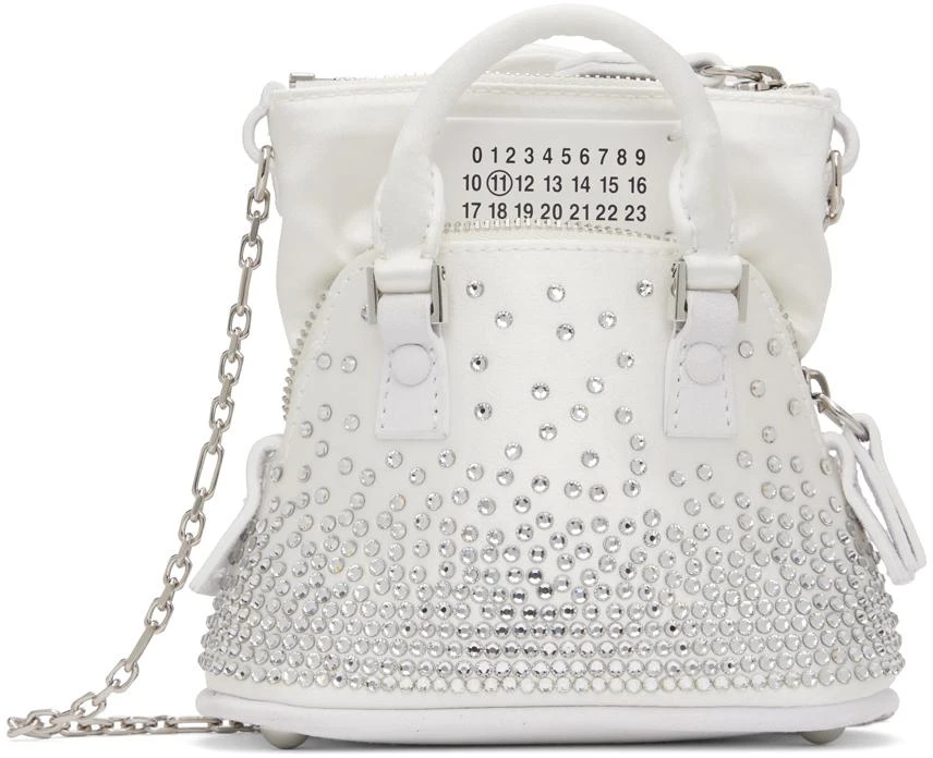 MAISON MARGIELA White 5AC Cinema Inferno Baby Bag 1