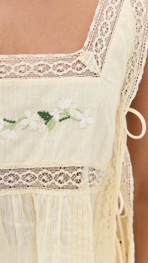 For Love & Lemons Jolene Embroidered Top 5