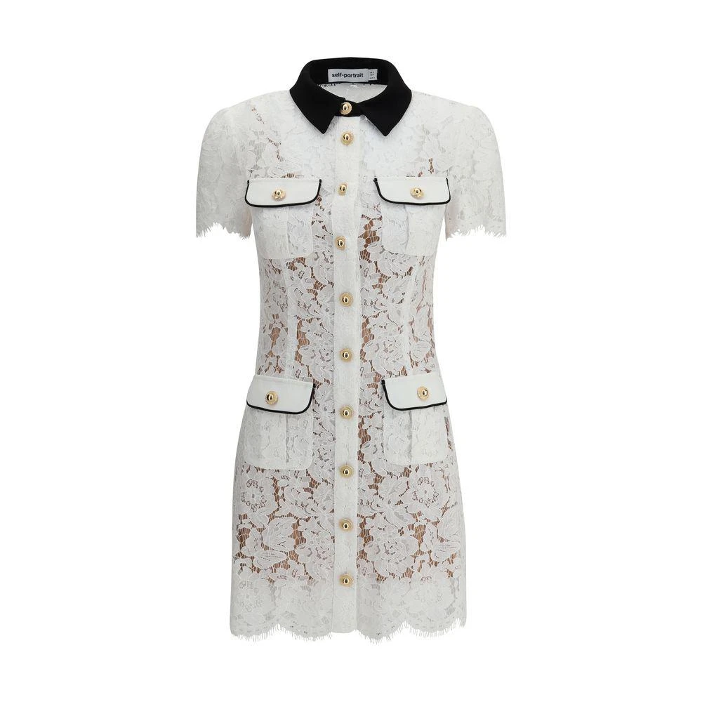 Self Portrait Self-Portrait Lace short Dress 1