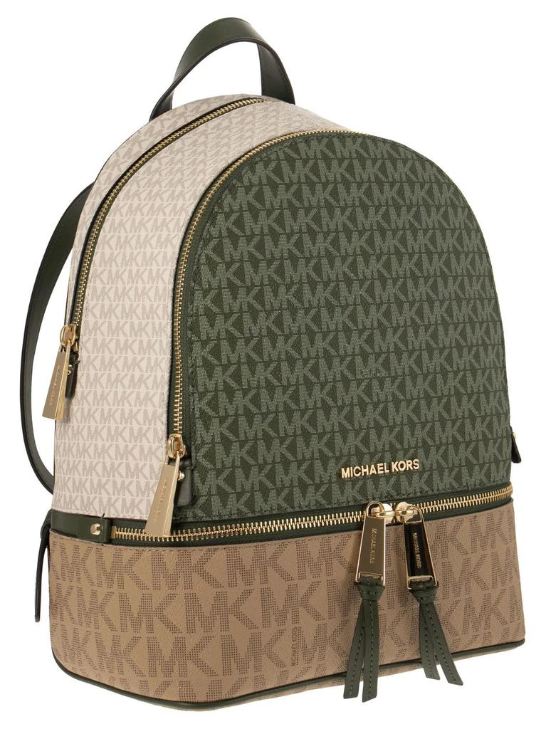 Michael Michael Kors Michael Michael Kors Rhea Logo Plaque Zip-Up Backpack 3