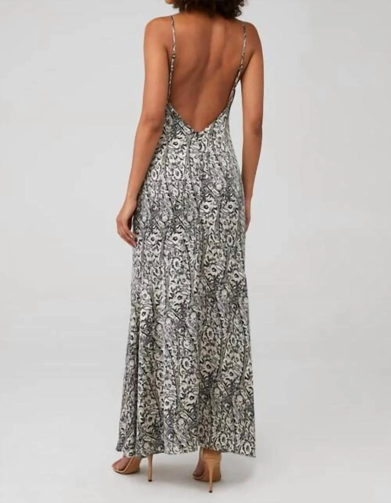Elliatt Autonomy Maxi Dress In Black/white 2