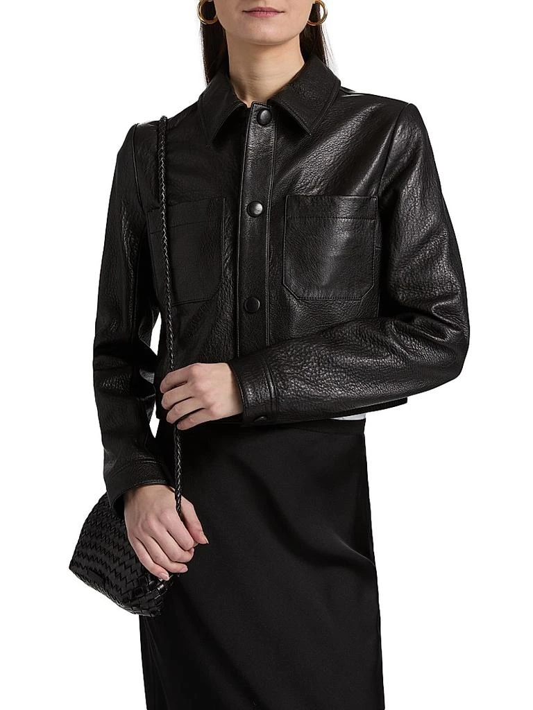 FRAME The Small Leather Jacket 3
