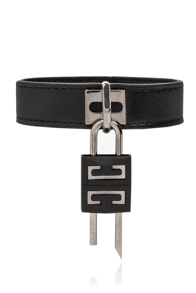 Givenchy Givenchy Logo Detailed Lock Bracelet 1