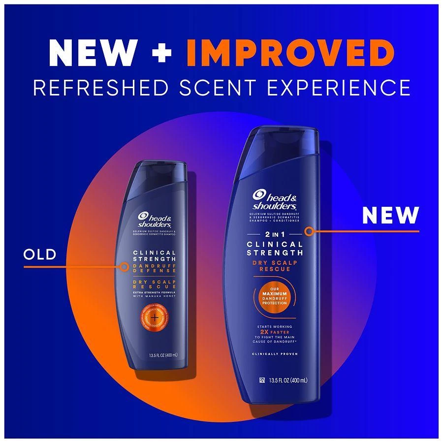 Head & Shoulders Dry Scalp Rescue 2in1, for Stubborn Dandruff 3