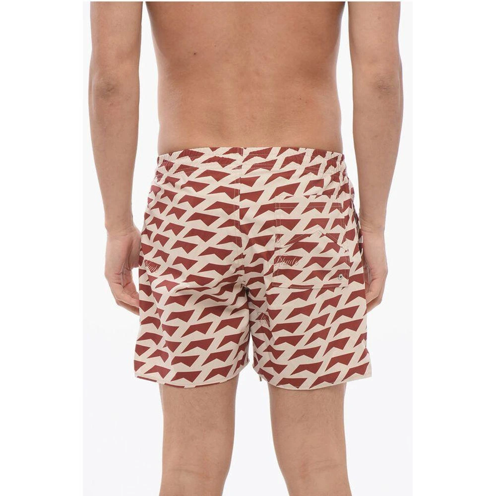 Rhude Geometrical Motif DOLCE VITA Swim Men's Shorts 2