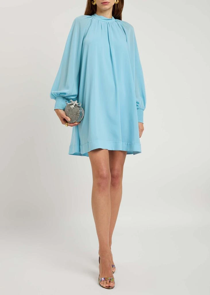 Alice + Olivia Gracen Trapeze chiffon mini dress 4