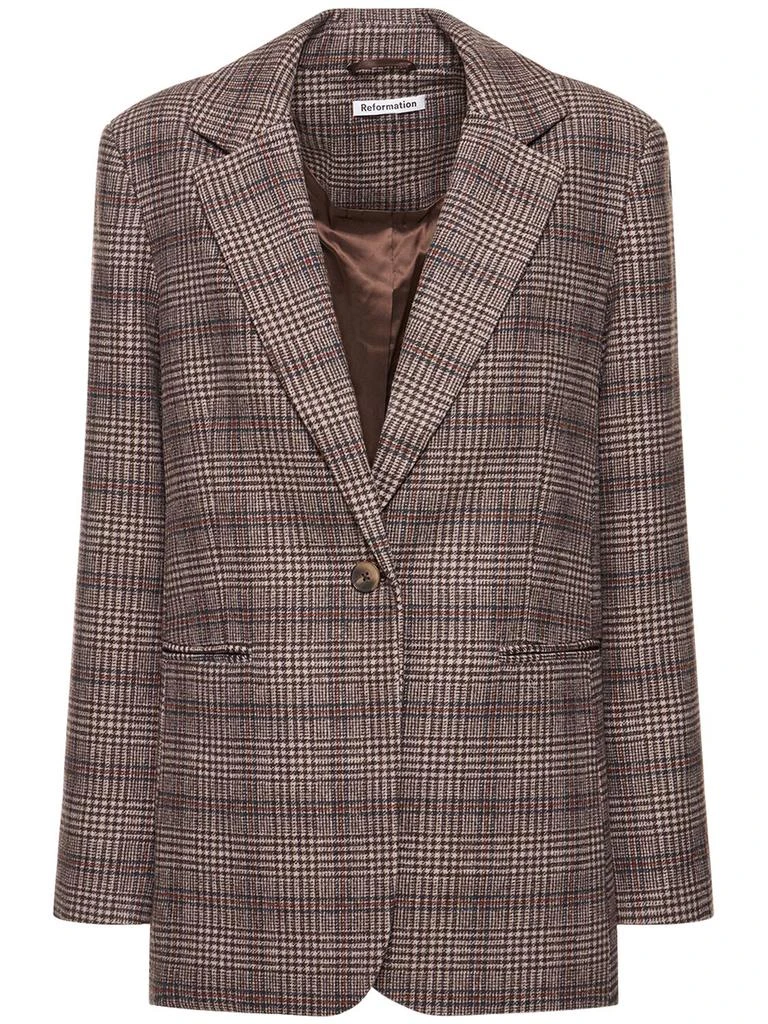 Reformation The Classic Relaxed Wool Blend Blazer 1