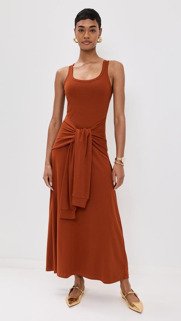 Pixie Market Sleeve Tie Tank Dress