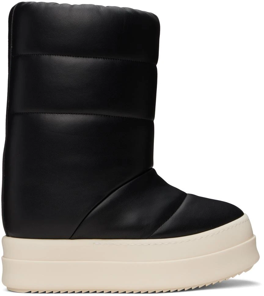 Rick Owens Black Porterville Mega Bumper Lunar Boots 1