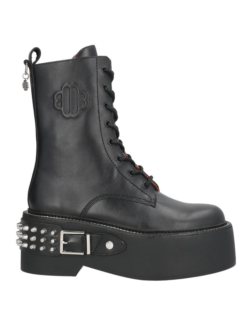 Bulldozer leather lace-up boots in black - Balenciaga