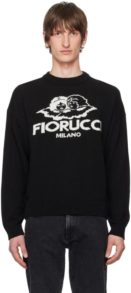 Fiorucci Black Milano Angels Sweater 1