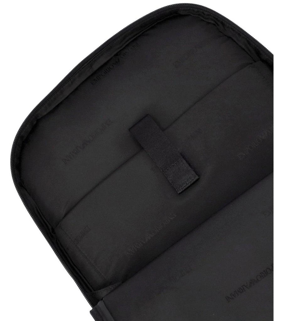 Emporio Armani Black Nylon Backpack 4