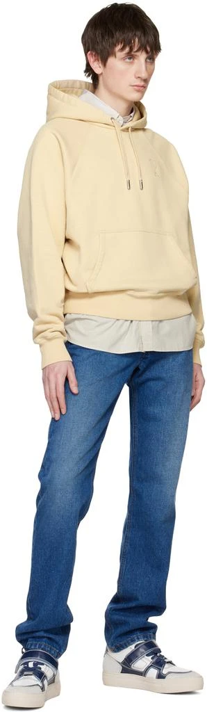 AMI Beige Ami de Cœur Hoodie 4