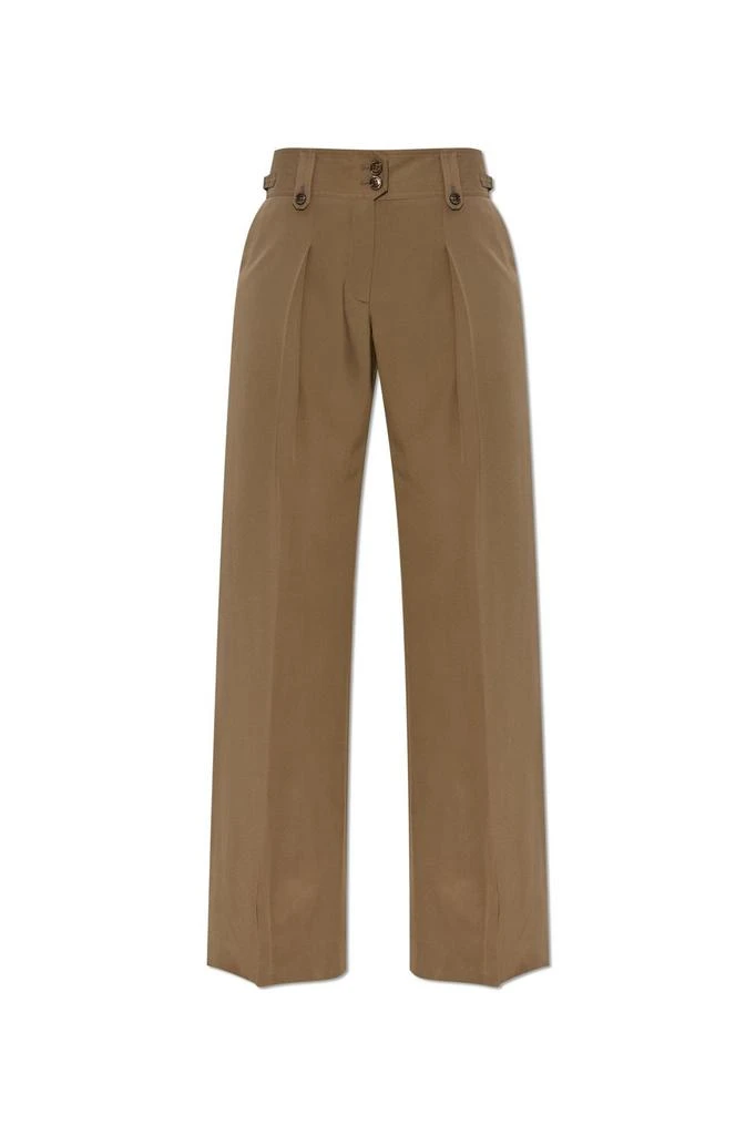 Tom Ford Tom Ford Pleated Wide-Leg Trousers from Cettire
