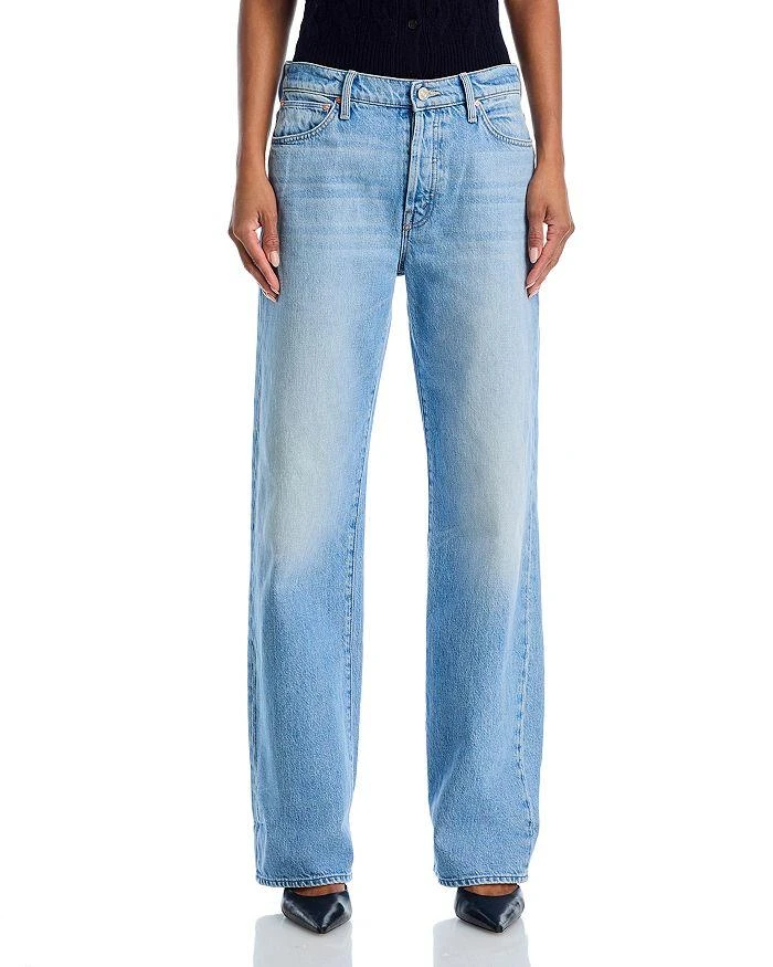 MOTHER The Dodger High Rise Button Hover Jeans in Funk N Flair 7