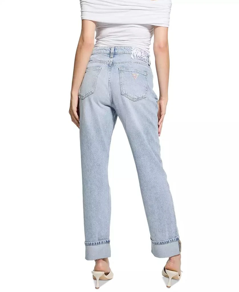 GUESS Women's High-Rise Celia Boyfriend Jeans 5